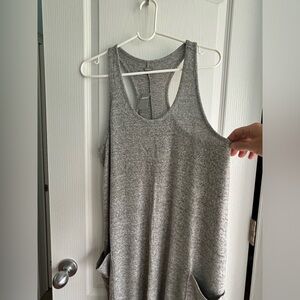 Aerie women’s medium gray tank jumper,romper,drop crotch, BNWT